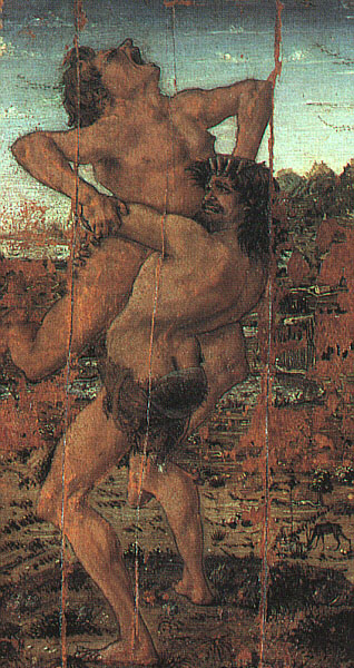 Antonio Pollaiuolo Hercules and Antaeus